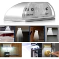 Miniatyrbillede 4 af 7: Nøglehul lampe Batteridrevet PIR infrarød trådløs automatisk sensor