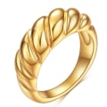 Miniatyrbilde 1 av 3: Kreativ Retro Enkel Titanstål Støpt Twist Personlighet Armbånd