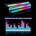 Miniatyrbillede 3 af 7: 2 stk RGB Stemmeaktiveret Rhythmelys, Lydoptagelseslys, Fancy S