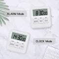 Miniatyrbild 6 av 6: Digital Timer med Klocka/Väckarklocka Funktion 3 i 1, Magnetisk Ki