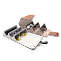 Miniatyrbillede 2 af 3: Dewenwils Solbriller Organizer med 3 Slots, Bærbar Foldbar Sungl DXGHC