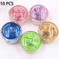 10 st/set Barn Yo-yo Luminous Ny Led Blinkande Boll Party Ga