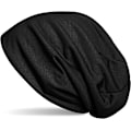 Miniatyrbillede 5 af 7: Vendbar Beanie i Ensfarvet, Blød Beanie, Let og Blød