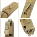 Pikkukuva 3 / 5: （Musta）Lisätaktiikka Molle-pussi Reppu Ristiriimu Holster
