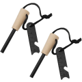 Miniatyrbillede 1 af 6: 2 stk. 7 i 1 Flint Kit, Overlevelseskit - Flint Overlevelseslighter Type