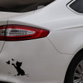 Miniatyrbillede 7 af 7: 2 stk. Kat Bilsticker Sjove Køretøjs Dekal Bilsticker Bilstibe