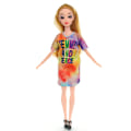 Miniatyrbillede 4 af 5: Barbie modekostume, 3 dele, 3 dukketilbehør, til børn