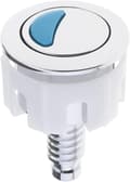 Toalett Flush-knapp Dubbel Knapp ABS Krom Badrumsinstallation