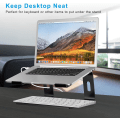 Miniatyrbillede 3 af 4: Laptop Stativ, Laptop Stativ Kompatibel med Laptop (10-15,9 tommer DXGHC