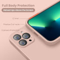 Pikkukuva 4 / 7: 3 kpl iPhone 13 Pro Max -puhelimen kuoria, silikoninen täyspeite