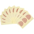 Miniatyrbillede 1 af 5: 30 stk. 4,5 x 3,5 cm Strikket Adhæsiv Pedi-Pad Anti-Slid Hæl Puder S