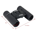 Miniatyrbillede 4 af 5: 40x22 HD Kraftfuld Kikkert 2000m Lang Rækkevidde Foldbar Mini Teleskop Bak4 FMC Optik Til Jagt Sport
