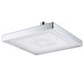 Miniatyrbilde 1 av 4: LED-dusjhode med firkantet regndusjhode i flere farger som automatisk skifter farge for baderom
