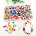 Miniatyrbild 3 av 6: 990 stycken mjuka keramikpärlor set Mjuka keramikpärlor DIY set B