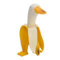 Miniatyrbillede 1 af 2: Sød og sjov kreativ banan-and ornament til hjemmet