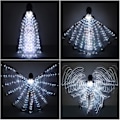 Miniatyrbild 2 av 7: LED-lampor för magedans Isis-vingar - Bellydance Glow Angel dans W