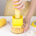 Miniatyrbillede 1 af 5: Rustfrit stål majs skræller husholdnings majs tærskemaskine multifunktionel
