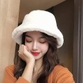 Miniatyrbild 2 av 7: Vinterfårfäll Mocka Hinkhatt Fluffig Fuzzy Varm Hatt Plysch Fisk