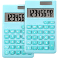 Miniatyrbillede 1 af 6: 2 stk. Basis Standard Lommeregnere Mini Digital Desktop Beregner