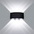 Miniatyrbillede 1 af 5: Moderne LED Væghængt Lampe Op og Ned Vandafvisende Væghængt Lampe A