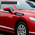 Miniatyrbillede 4 af 5: 2x Sorte Bil Luftstrøms Fender Side Mesh Vent Dekorationssticker Ca