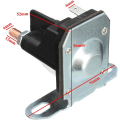 Miniatyrbillede 3 af 6: Stens 3-polet Universal Starter Solenoid Relæ Switch til MTD Græsplæneklipper