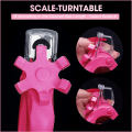 Miniatyrbild 5 av 7: Nagelklippare, Rosa Justerbar Nagelstipsklippare Falska Nagelklippare Cl