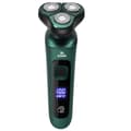 Smart Elektrisk Rakapparat LCD Digital Display Tre Huvud Flytande Rakning