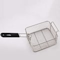 Miniatyrbilde 6 av 6: Dyppekurv i rustfritt stål for pommes frites og chips