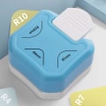 Miniatyrbilde 3 av 5: 3 i 1 hjørnepuncher for papir, R 4/7/10 mm metall og plast  DXGHC