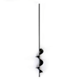 Miniatyrbilde 4 av 5: Dewenwils Hagebor Auger Twist Drill Bit Hage Grav Hull Planti DXGHC