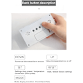 Miniatyrbillede 3 af 5: LED Termometer Thermo-Hygrometer Multifunktionel Elektronisk Temper