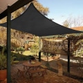 Miniatyrbilde 3 av 5: Rektangulær SkyggeSeil 2 x 2 m Antrasitt UV-Beskyttelse for Terrasse