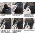 Pikkukuva 4 / 5: 2 Pakkaa Muodikkaita Hiusten Punontatyökaluja Ranskalaiseen Hiusten Kiinnitykseen Twist Braid T