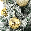 Miniatyrbillede 2 af 7: 24 stk. Julekugler Pynt til Juletræ - Ubrækkelige