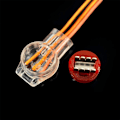 Miniatyrbillede 3 af 4: 100 stk UR K3 Kabelforbindelser, Hurtig Splice Connector Vandtæt T