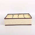 Miniatyrbillede 3 af 5: 24 Celle Sammenklappelige Skab Organiser Foldbare Skuffedeler Cl