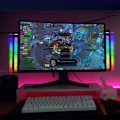Miniatyrbillede 7 af 7: 2 stk RGB Stemmeaktiveret Rhythmelys, Lydoptagelseslys, Fancy S