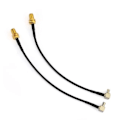 Pikkukuva 1 / 5: 4G-antenni SMA-naaras TS9-uros -sovitinjohto 2 kpl Ulkoantenni Reititin TS9-JW/SMA-K/RG174/20cm