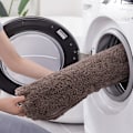 Miniatyrbillede 4 af 5: Mikrofiber Badeværelsesmåtter (16x24 Tommer, Rød) Bløde og Absorberende