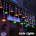 Miniatyrbillede 4 af 4: Gardinslynge med sommerfuglelys 4,5 meter 120 LED USB Feelygter