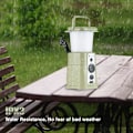 Miniatyrbillede 4 af 5: 10.000mAh Solcelledrevet Håndsvingelygte, Nød Håndsving Radio, AM/ DXGHC