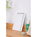 Miniatyrbillede 7 af 7: Børns Selvdisciplin Punch Card RV Notesblok Student Messa