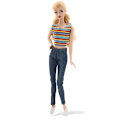 Miniatyrbild 2 av 5: Barbie-modekostym, 5 delar, 5 docktillbehör, för barn