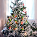 Miniatyrbillede 4 af 5: 2,5 m 20 lys julepynt juletræspendant LED c
