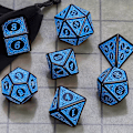 Miniatyrbilde 6 av 7: Polyhedrisk Terningsett for Dungeons and Dragons RPG MTG Rollespill
