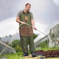 Miniatyrbillede 3 af 5: Havearbejdsforklæde, Holdbart Haveforklæde med Benbeskyttelse, Forlænget Haveforklæde med Lommer, Robust Værktøjsforklæde, Haveforklæde
