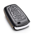 Miniatyrbillede 2 af 4: Til Ford Fusion F150 Explorer Mondeo Læder Fjernbetjening Bilnøgle Fob C