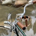 Pikkukuva 3 / 6: Vintage-nahkainen pyörän juomateline, cruiser-pyörän kahvikupin pidike