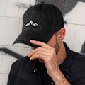 Miniatyrbillede 3 af 3: Baseball Cap til mænd - Justerbar afslappet pasform Dad Cap Bomuld (Khaki)